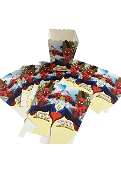 partyrüyası Spiderman Themed Birthday Set for 8 People-2