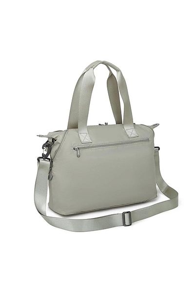 SMART BAGS Extra Light Fabric Daily Women's Shoulder Bag Bc 3139 - Light Gray