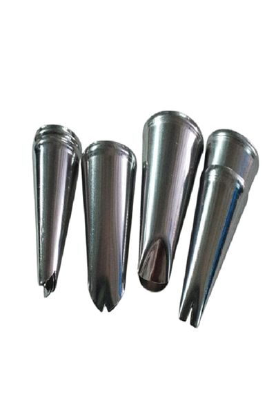 Generic 4 pieces of pastry bag tips