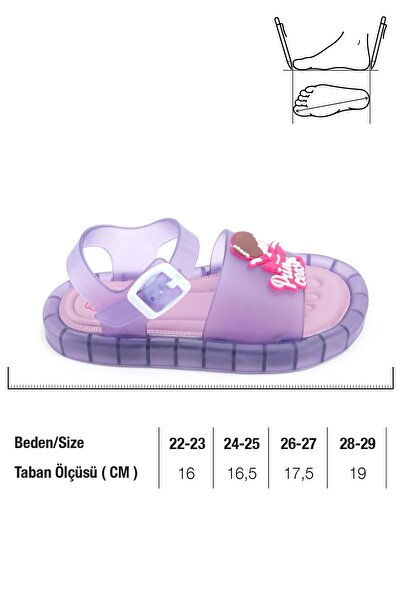 GEZER Princess Girl's Summer Airblow Ankle Buckle Adjustable Comfortable Lighted Sole Daily Sanda