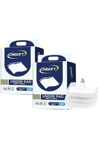 Unisoft Highly Absorbent Underpads for babies and adults, Pee pad training for pets dogs and cats, 1