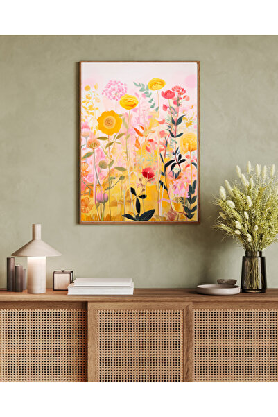 woodhomeworks Tek Parça Salon Ofis Dekor Tablo Ttk