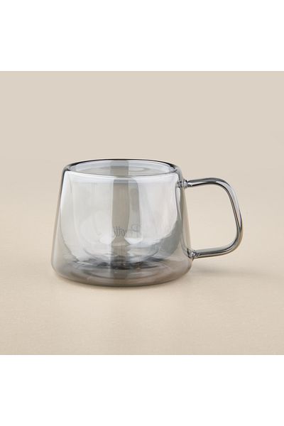 Perotti Double Skin Mug - Smoked - 200 ml