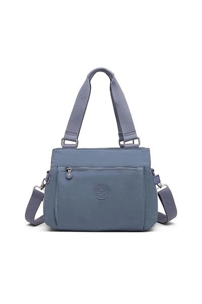 SMART BAGS Geantă de umăr Crinkle Fabric Bc 1125 - Jeans Blue