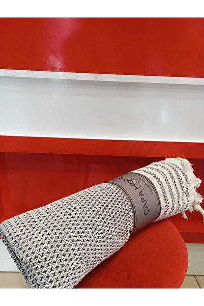 Çapa Home Premium Quality Non-Slip Non-Burning Cotton Multi-Purpose Authentic Bohemian Seat Cover Both Pique 180X240