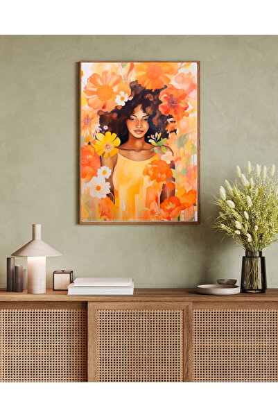 woodhomeworks Tek Parça Salon Ofis Dekor Tablo Ttk