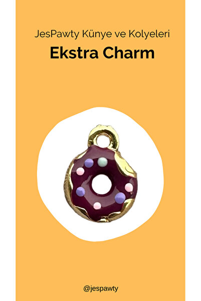 JesPawty Kolye ve Künye İle Uyumlu Charm Altın Kaplama