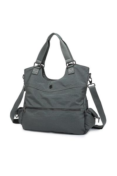 SMART BAGS Metallic Fabric Shoulder Bag Bc 3221 - Dark Green