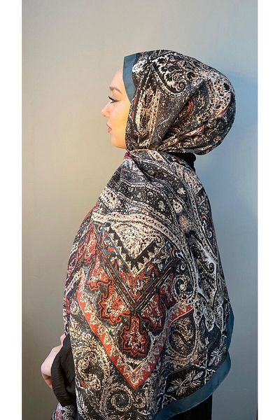 Oxygen Scarfs Etro Ethnic Cotton Silk Shawl -23564