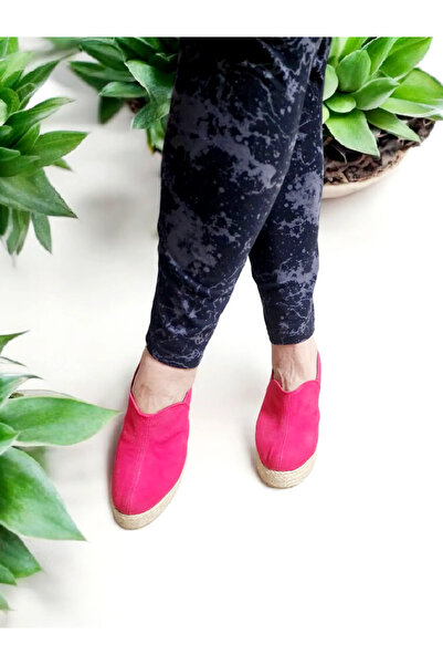 GokceKundura06 8cm Wedge Heel Linen Espadrille