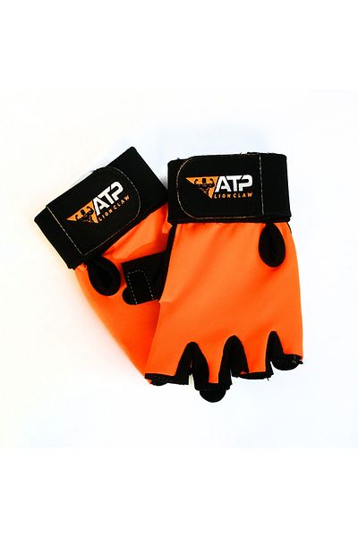 Atp Glove World Atp Lion Claw (Glove with Wristband) [Orange] Medium