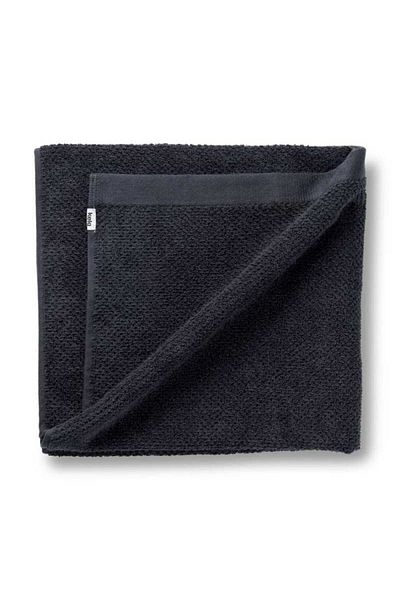 Kela LAVINIA towel 100% cotton black 70.0x140.0cm