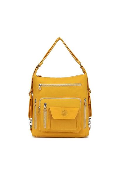SMART BAGS Both Back and Shoulder Women's Bag Bc 1205 4001 - Mustard