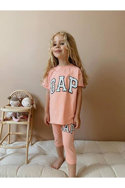 YİGİT BUTİK Yigit Boutique Bermuda Leggings Girl's Suit