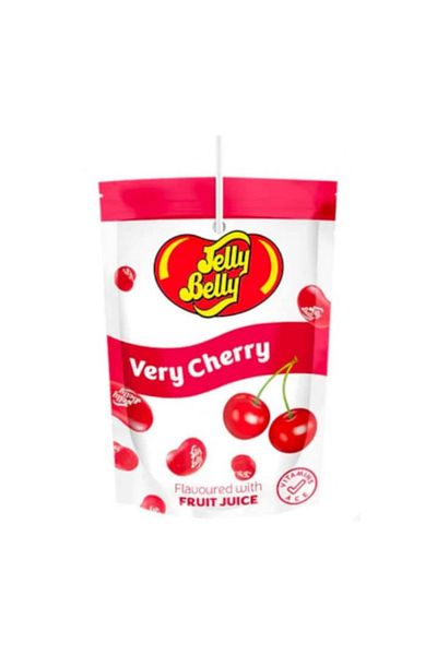 Jelly Belly Fruit Juice Very Cherry 200 ml, Non-Carbonated Drink