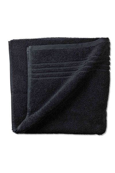 Kela Leonora bath towel 100% premium cotton night black 70x140cm