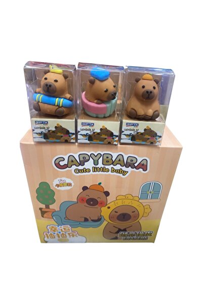 cosmic kırtasiye CAPYBARA FİGÜR SİLGİ (1ADET)