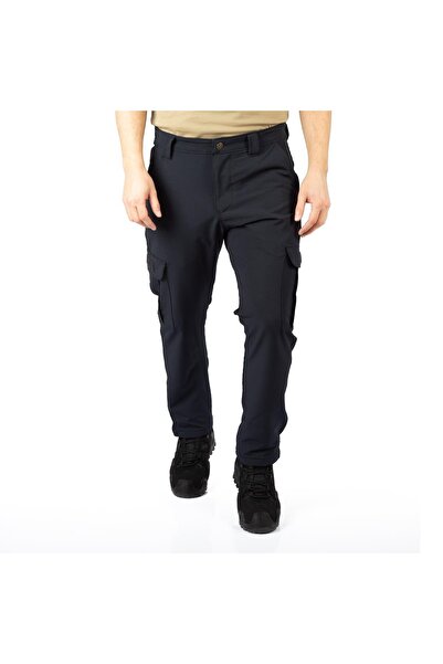Polis Sepeti Tugan Taktikal Likralı Taktik Görev Pantolonu Cırtlı Lacivert