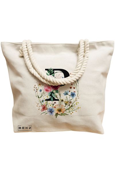 BEKZ Textile Bag With Zipper, Tote Bag, Dead Inside But Books Help Model 38 X 34.5 Cm, ​​White, ®