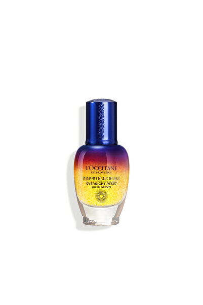 L'Occitane Immortelle Overnight Reset Oil-in-Serum - Immortelle Reset Gece Se...