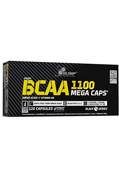 OLIMP SPORT NUTRITION كبسولات BCAA ميجا 1100، 120 كبسولة