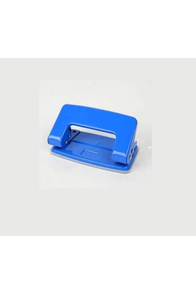 OEM DL Office Metal Hole Punch, 12 sheets, Blue / Black