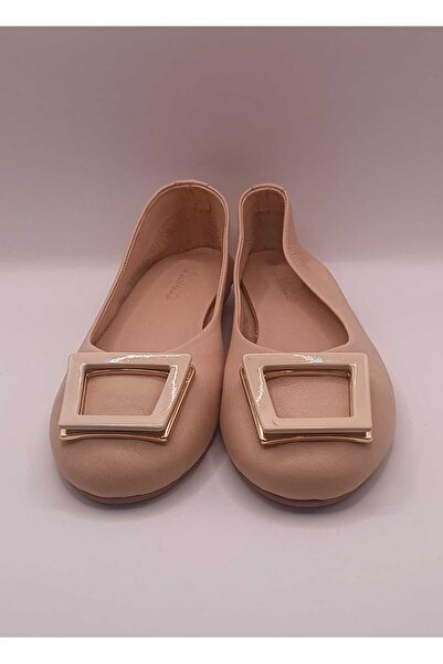 İDOL SHOES HAKİKİ DERİ KARE TOKALI BABET