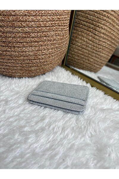 Z&M COLLECTION BAG SHOPPİNG Shiny Glitter Ultra Thin Women's Card Holder
