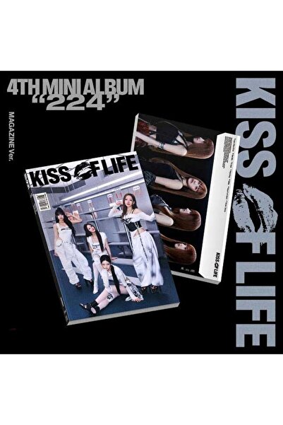 Kpop Dünyasi KISS OF LIFE 4th Mini Album – 224 (Magazine Ver.)