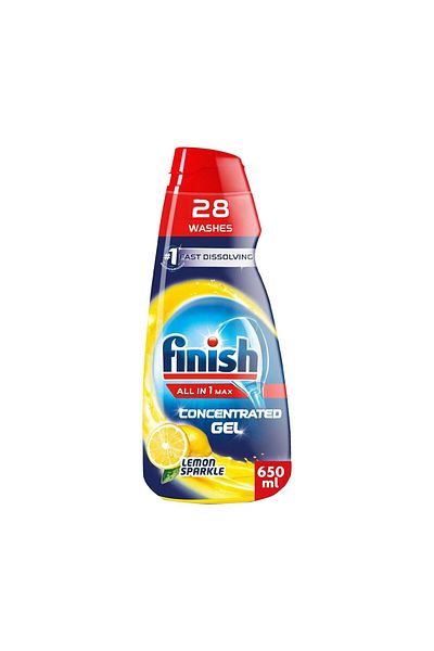 Finish Concentrate Gel Dishwasher Lemon 650 ml