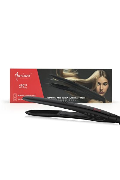 Mariani Professional Hair Straightener Iron Black