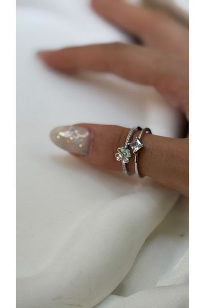 ÖNKÜTAKI Daisy Model Adjustable Ring