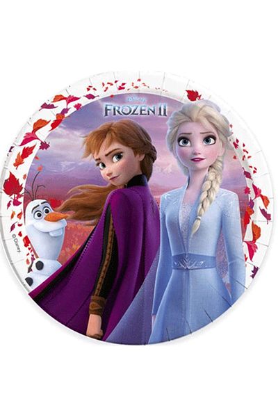 era balon Elsa, Country of the Snowmen, Frozen Plate Cup Set of 8