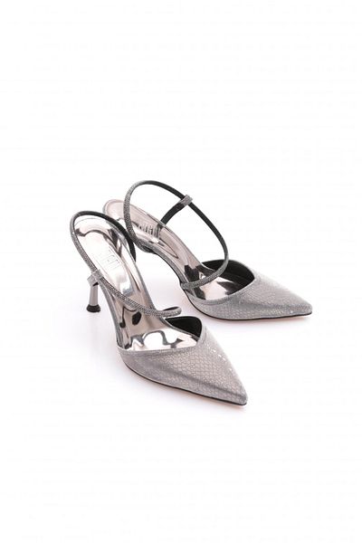 DGN 205 Women's Stone String Women's Heeled Evening Shoes