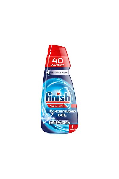 Finish All in One Max Concentrated Dishwasher Gel 1 Litre