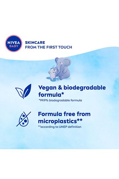 NIVEA Baby Gentle & Mild Shampoo, Camomile Extract, 200ml, Pack of 2