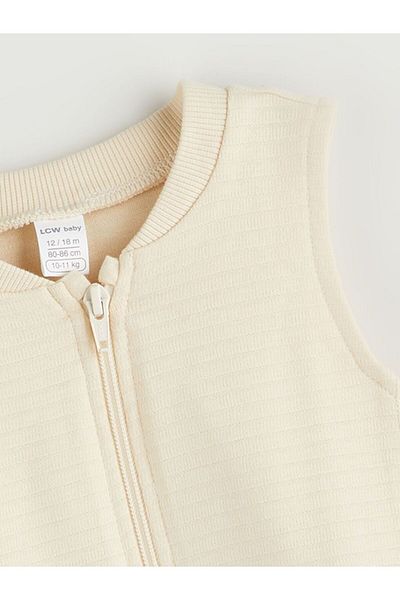 LC Waikiki Lcw Baby Textured Baby Boy Pique Vest
