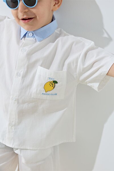 Tics Joon Team - με κέντημα λεμόνι