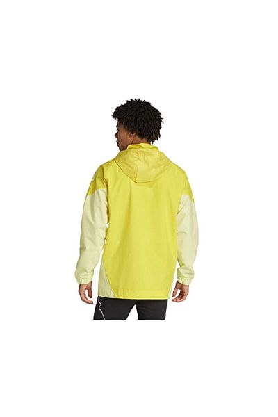 adidas Tiro25C Aw Jkt Ανδρικό Προπόνηση Ποδοσφαίρου Αδιάβροχο JI8958 Κίτρινο