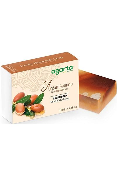 Agarta Handmade Natural Soap 150Gr Argan (Set of 12)