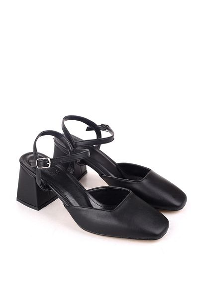 Papuçsepeti Papuç Sepeti SB-100 Pantofi de damă clasici cu toc de 7 cm