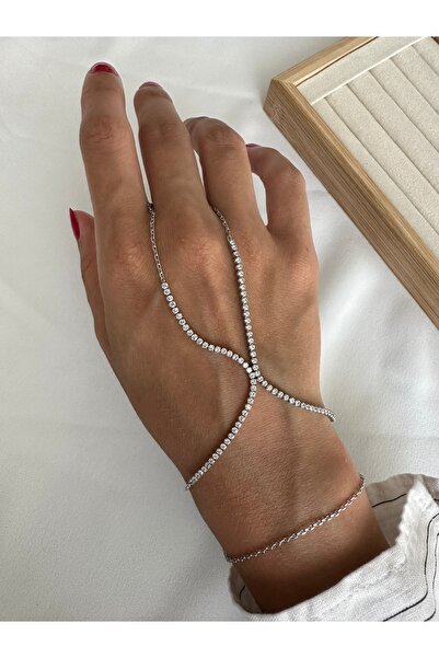 ringbox Gümüş Renk Suyolu Zincir Şahmeran