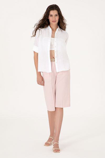 U.S. Polo Assn. Women's Powder Woven Shorts 50300605-Vr042