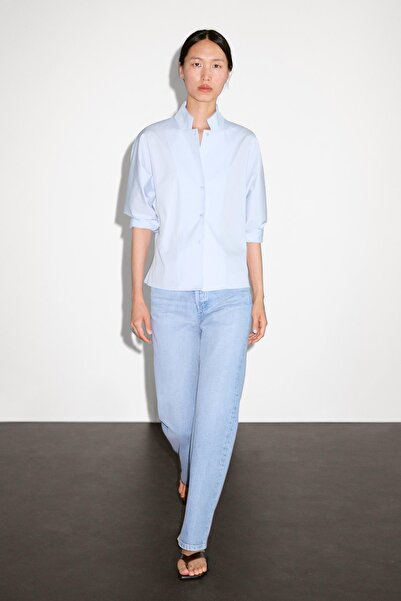 Massimo Dutti %100 pamuklu poplin gömlek