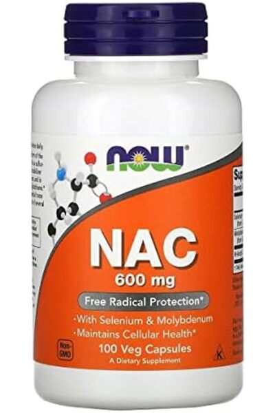 Now Foods NAC - 600 ملغ، 100 كبسولة