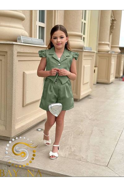 Amur Girl's Suit Shorts and Vest