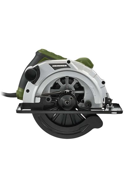 Heinner Fierastrau Circular Heinner HR - 1400W, 5000 RPM, Disc 185mm, Sina Gidaj, Perii Carbune, Imbus- VFC0