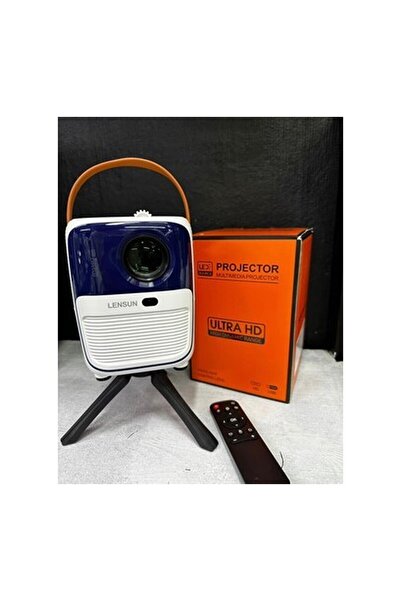 LENSUN Ev Tipi Projectör 32GHAFIZA 1gb Romkumandalı Tripodlu