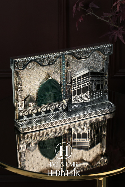 Hac Umre Hediyelik Hac Umre Hediyesi | İslami Dekor | Kabe ve Mescidi Nebevi ...
