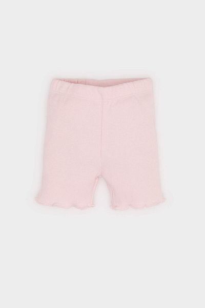 DeFacto Baby Girl Elastic Waist Ribbed Camisole Shorts E8247A525Sm